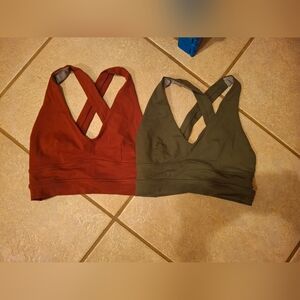 2x Born Primitive Sports Bras (M)